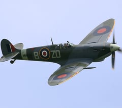 
Spitfires in the skies over Abergavenny! 