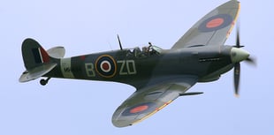 
Spitfires in the skies over Abergavenny! 