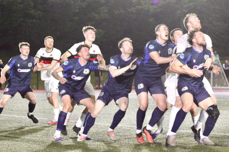 The eyes have it! Goytre took on Cwmbran in midweek but came up empty handed