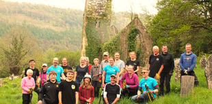 St Mary's church ruins in Wye Valley protected