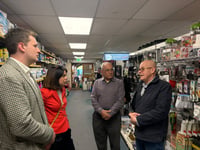 Lib Dems hit the campaign trail in   Crickhowell  