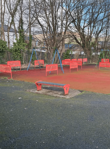 Union Rd Playground, Abergavenny
