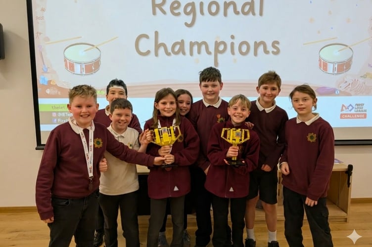 Cross Ash Primary Lego League Winners