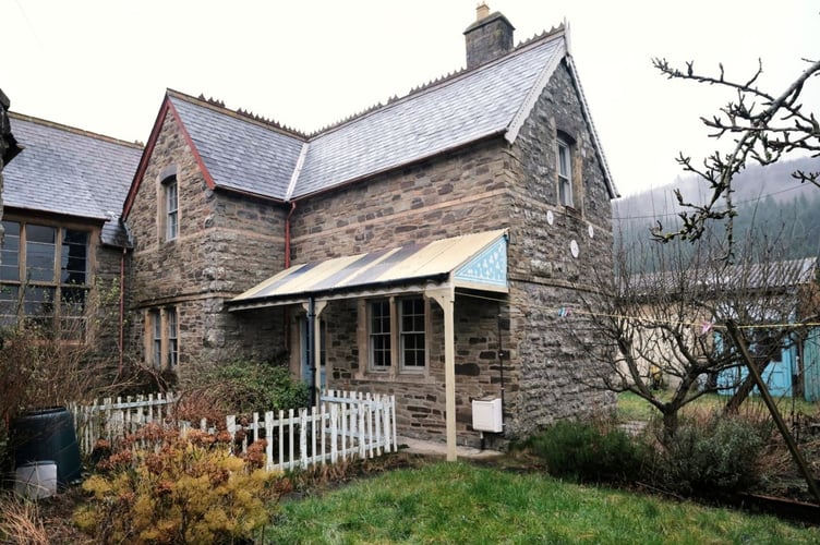 The Old School at West Street, Knighton, Powys was listed with a guide price of £65,000.