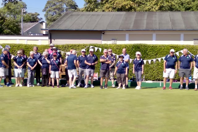 Gilwern bowlers roll into action in pre-season friendly