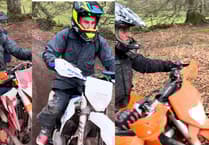 WATCH: Off-road bikers force their way through walkers on Sugar Loaf path