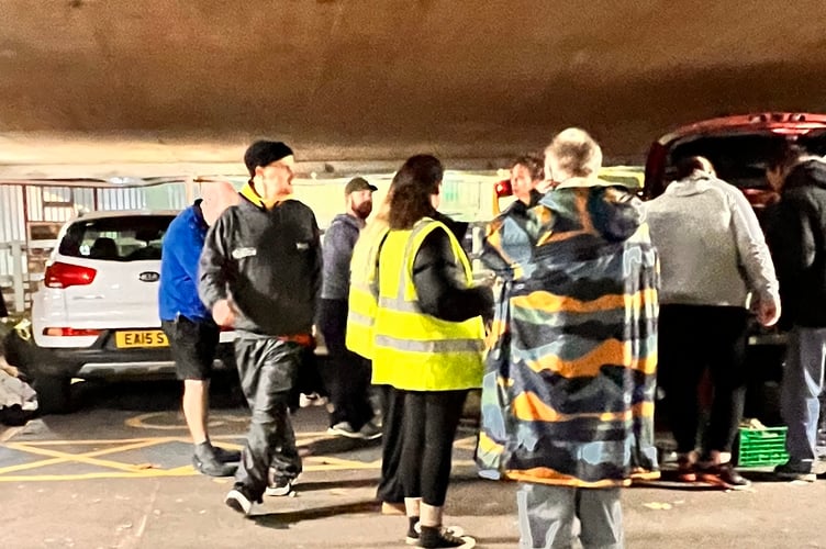 Homeless outreach young people brynmawr