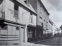 
Turning a corner into the past! 
