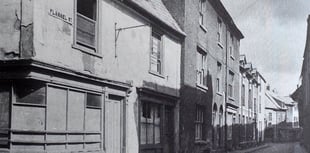 
Turning a corner into the past! 
