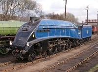 
Sir Nigel to steam through Abergavenny tomorrow! 