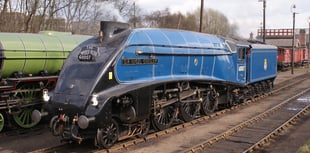 
Sir Nigel to steam through Abergavenny tomorrow! 