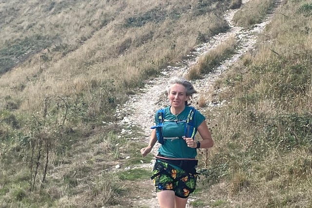 Ruth tackles South Wales Three Peaks Trial  in aid of heart charity