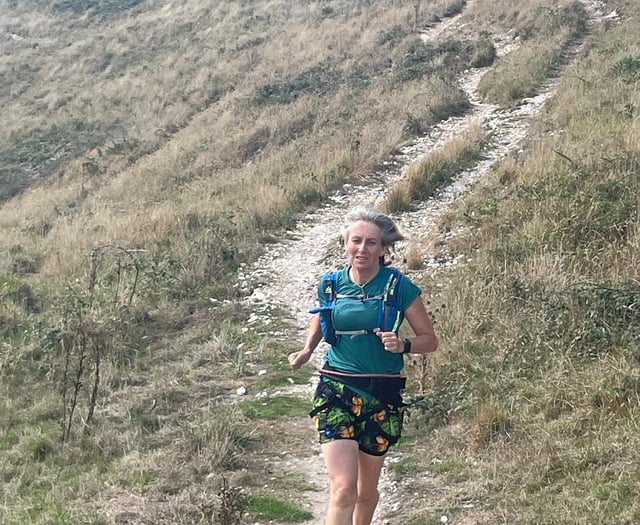 Ruth tackles South Wales Three Peaks Trial  in aid of heart charity