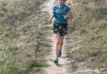 Ruth tackles South Wales Three Peaks Trial in aid of local heart charity