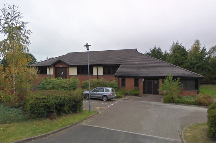 Retrospective plans to legitimise the use of this business unit on Talgarth Business Park has been refuse by Bannau Brycheiniog planners. Google Streetview - from 2009.