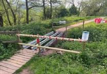 MCC begin work on new footbridge in Castle Meadows!