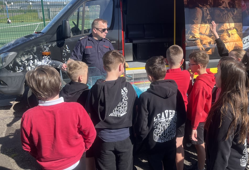 Monmouthshire school kids join forces to learn about water safety