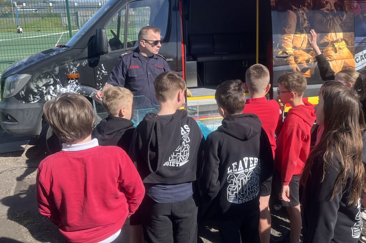Monmouthshire school kids learning about water safety