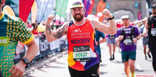Woody finishes London marathon for charity