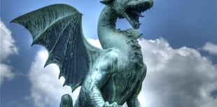 
Abergavenny man claims that dragons can be a bit of a nightmare! 

