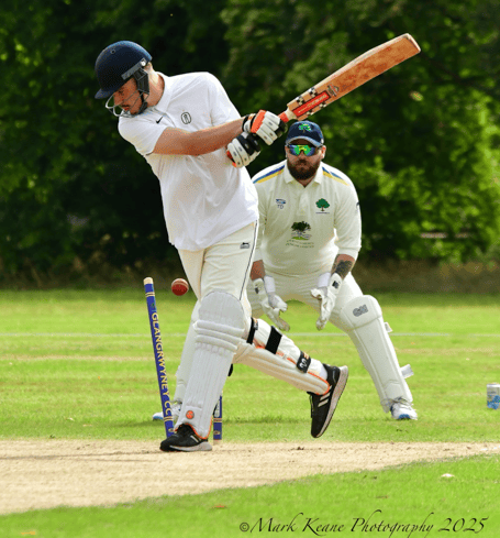 Cricket returned to The Camp as Glangrwyney played their first home game of the season