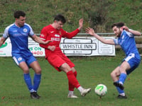 Berrow double fires Blues to 4-0 win, but Pennies and Goytre downed