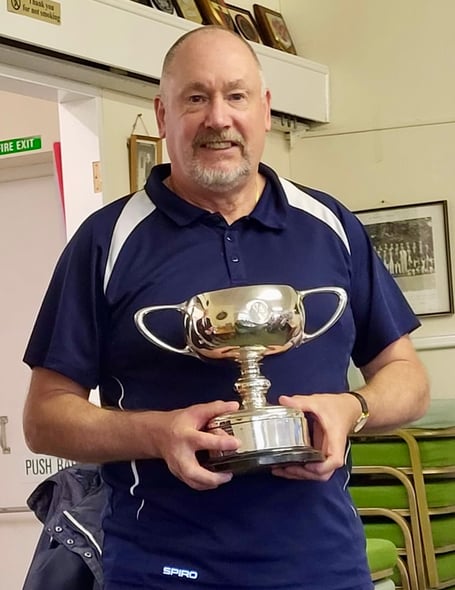 Mark Wells won the EMBA singles