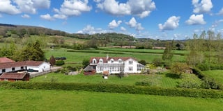 Smallholding comes with stables, indoor pool, fishing ponds and wood 