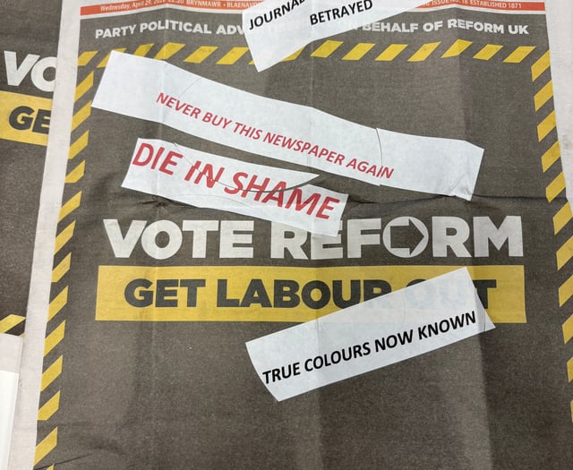 The Editor Writes - 'a local newspaper is a town talking to itself'