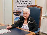 Meet Blaenavon's new Mayor! 