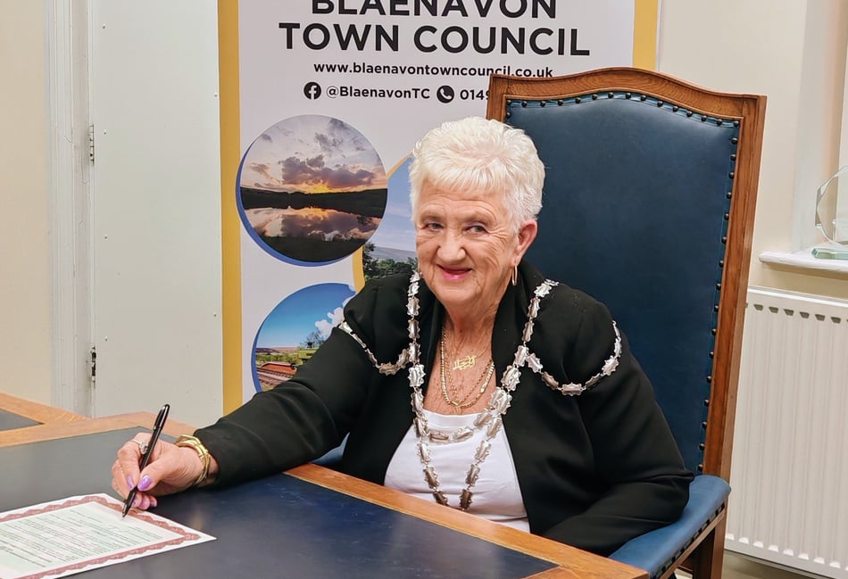 Meet Blaenavon's new Mayor! 