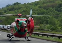 Organisers of abandoned cycling race praise Wales Air Ambulance