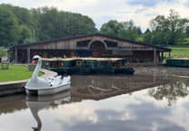 Ride a white swan on the Mon and Brec