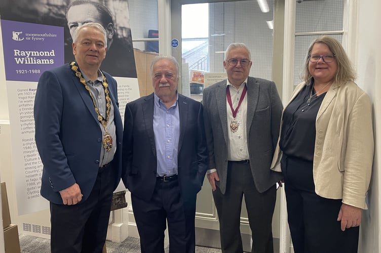 Abergavenny library room naming ceremony
