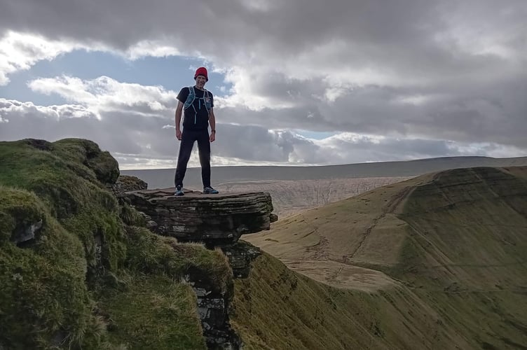 Paul Rowe ultra-runner from Brecon is among the men calling for prostate cancer screening