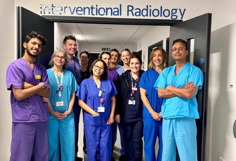 Gwent team pioneers first hip embolisation in Wales