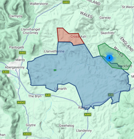 Welsh Water incident map