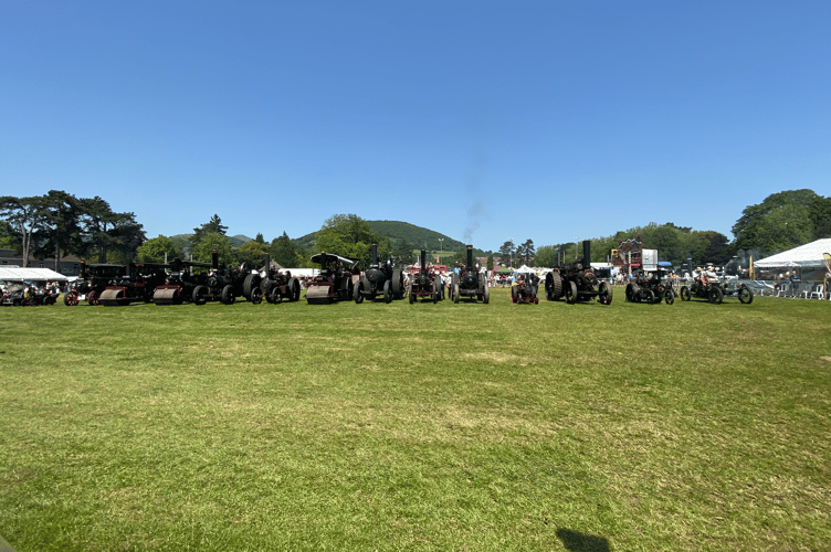 Steam rally lineup Abergavenny 2026