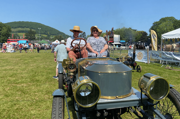 Nick Cook and Pip Hassall Abergavenny