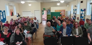  Catherine Fookes joins Govilon residents for climate crisis film