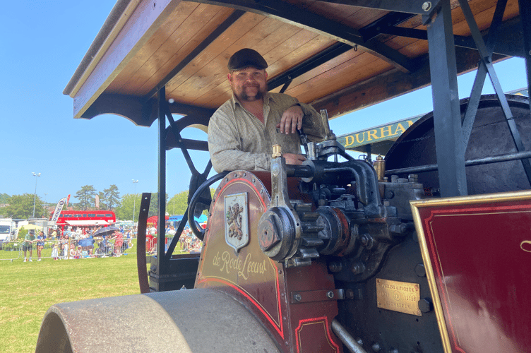Aled Evans steam engine