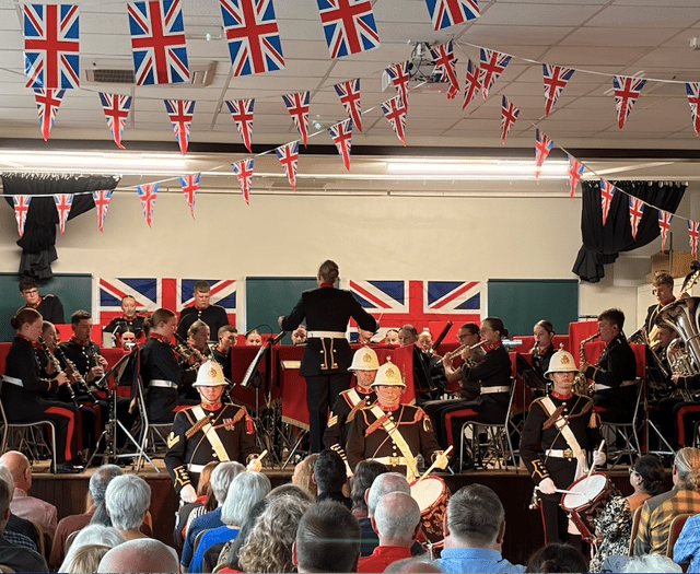 Royal Marines School of Music concert raises thousands for Rescue Team