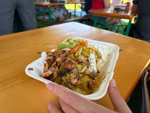Free-to-enter food festival a short drive from Abergavenny