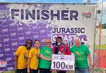 Martha walks the Jurassic Coast for charity