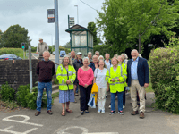 Goytre welcomes new pedestrian crossing