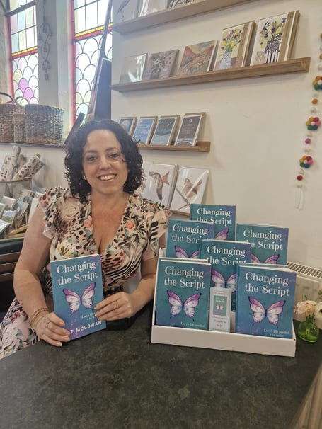  Cat McGowan at her book launch at The Retreat.