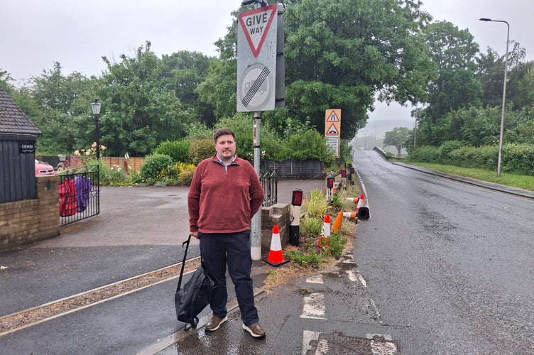 Matthew Jones MS in Llanellen