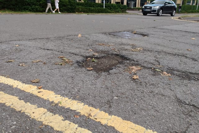 Pothole complaints up by 552% in nearly a decade