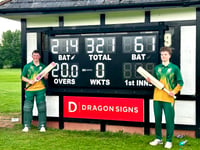 Ryan's 214 off 79 balls rips up record books
