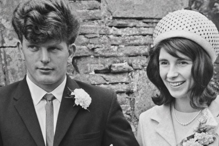 Brian and Ruth Edwards celebrating 60 years of wedded bliss